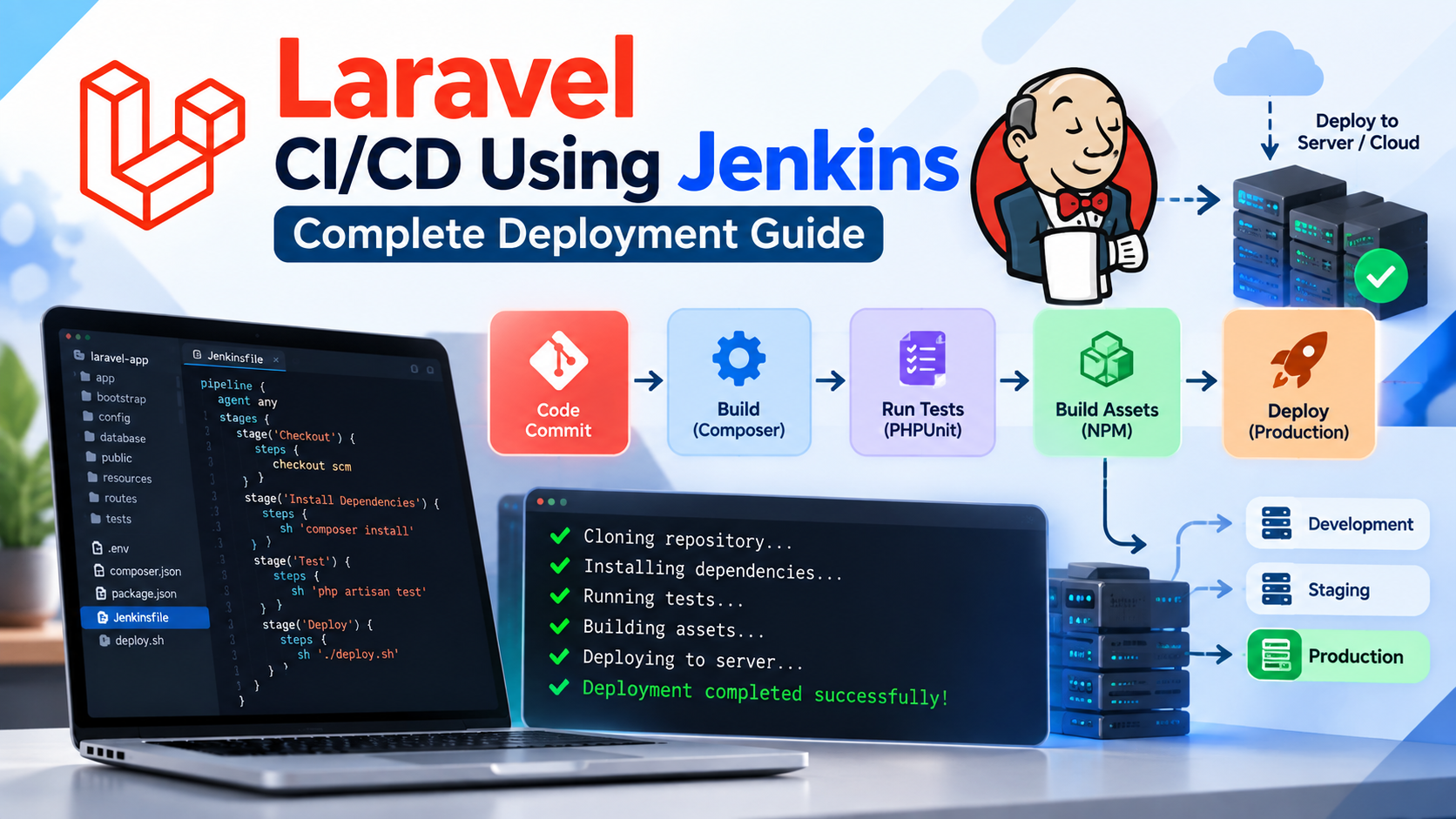 Powerful Laravel CI/CD Using Jenkins: Complete Deployment Guide