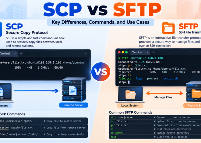 Ultimate SCP SFTP Difference Guide: Commands, Security & Use Cases